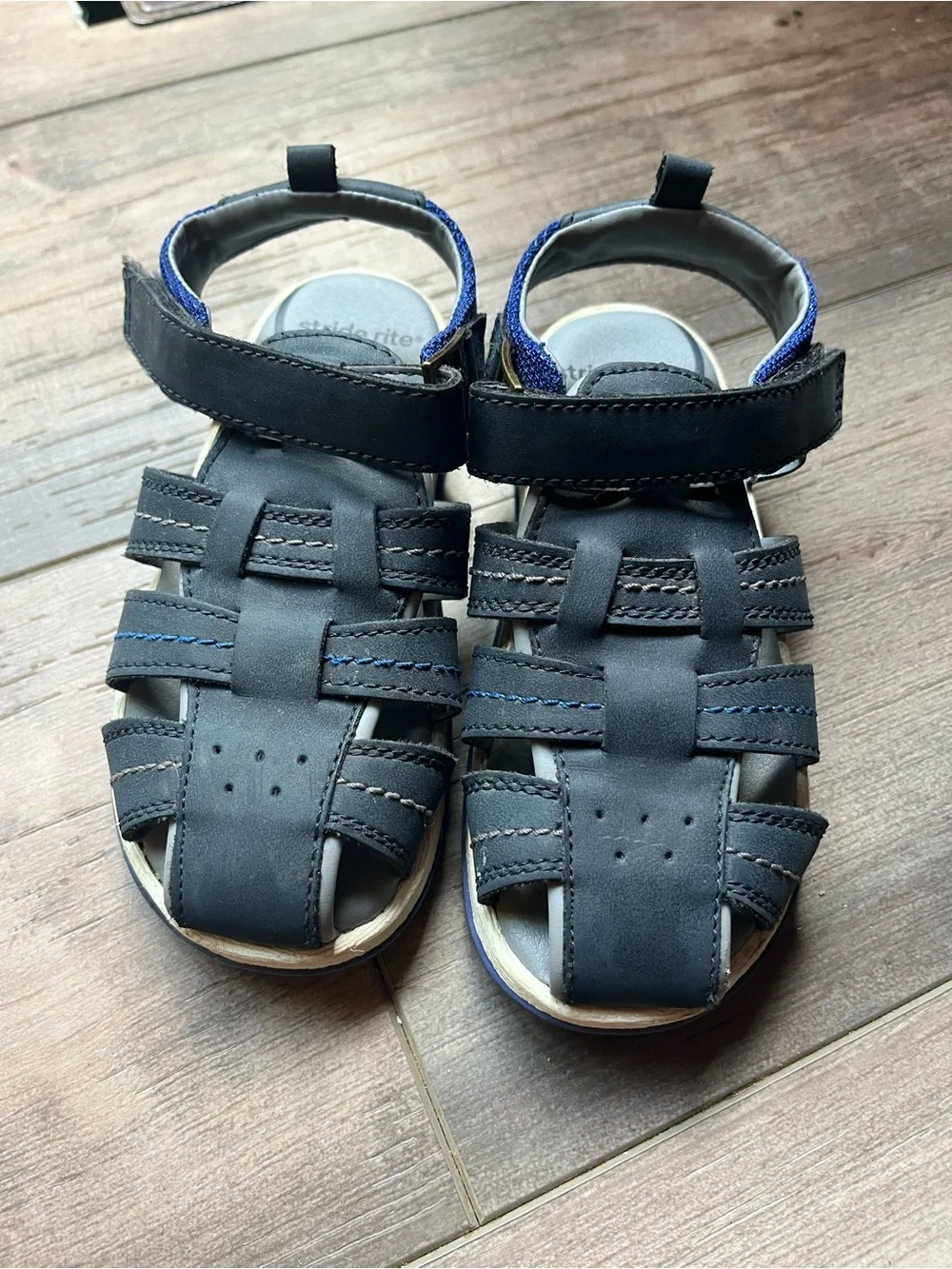 Stride Rite Navy and Blue Paddy Sneaker Sandal